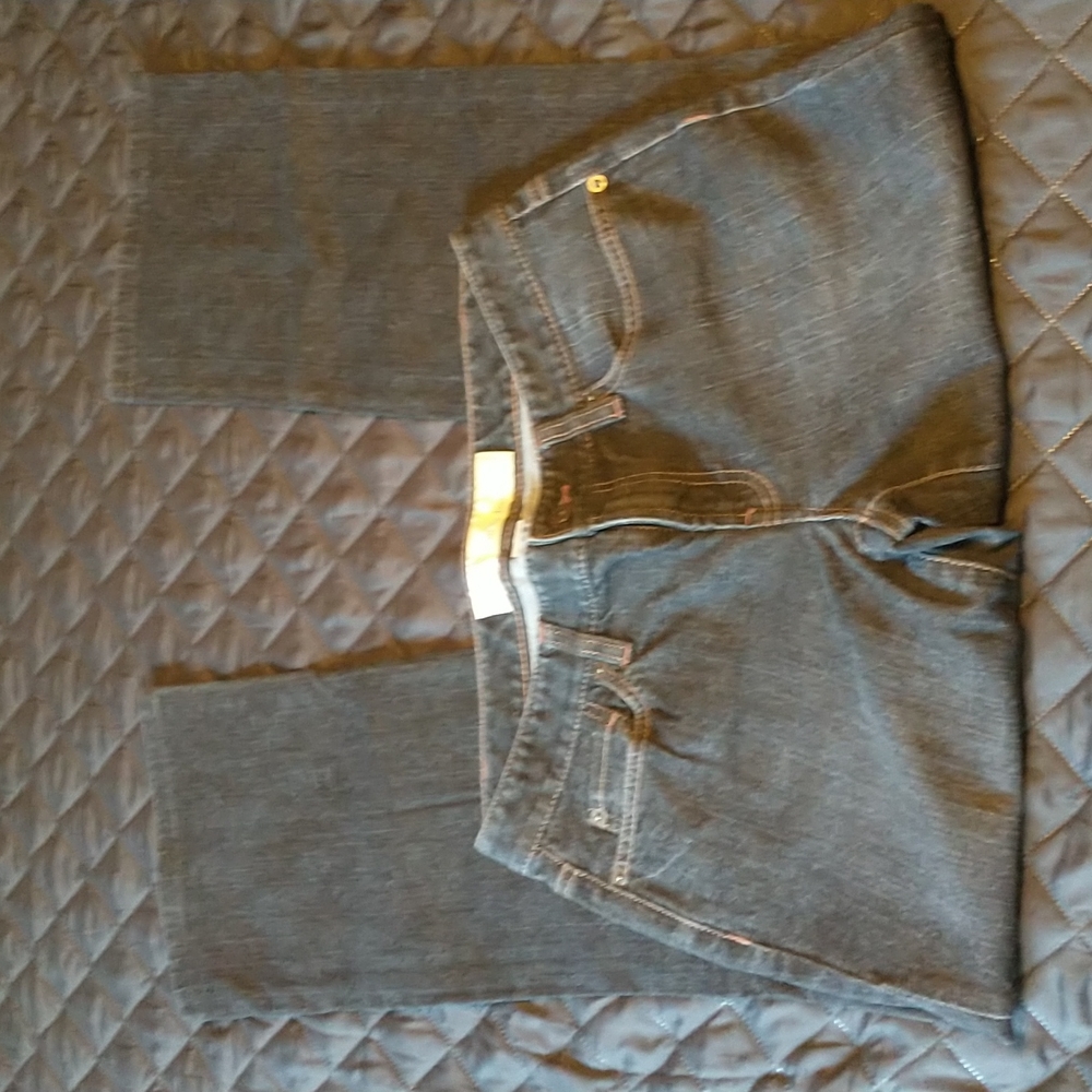 Ann Taylor LOFT, curvy boot jeans, 6